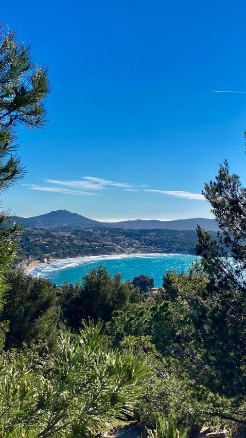 Vue Mer Panoramique Et Piscine Бандоль Экстерьер фото